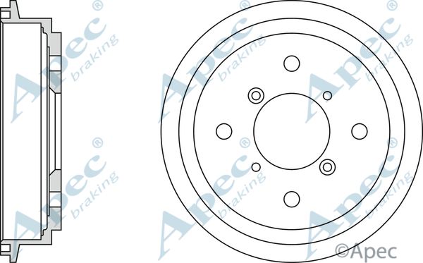 APEC BRAKING Тормозной барабан DRM9162